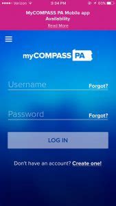 my compass sign in.